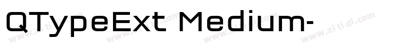 QTypeExt Medium字体转换